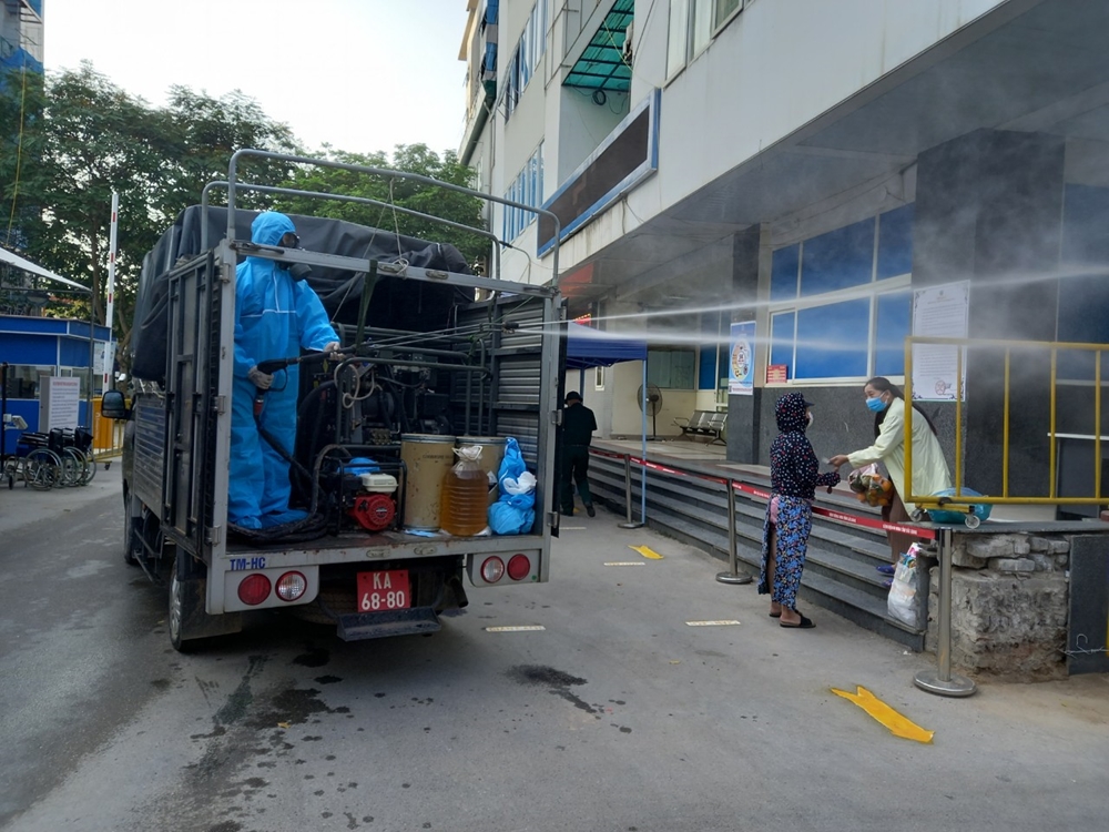 ... và các khu dân cư đều nhằm mục đích góp sức vào cuộc chiến đẩy lùi dịch Covid-19 tại Bắc Giang.